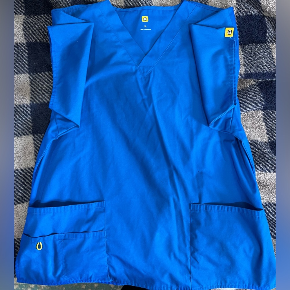 Wonderwink cotton scrub set